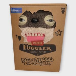 NEW IN BOX - FUGGLER New Fuggler On The Block Scarescome Bear Funny Ugly Monster